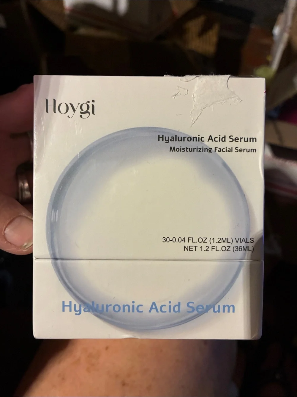 Hyaluronic Acid Serum - Moisturizing Facial Serum (White)